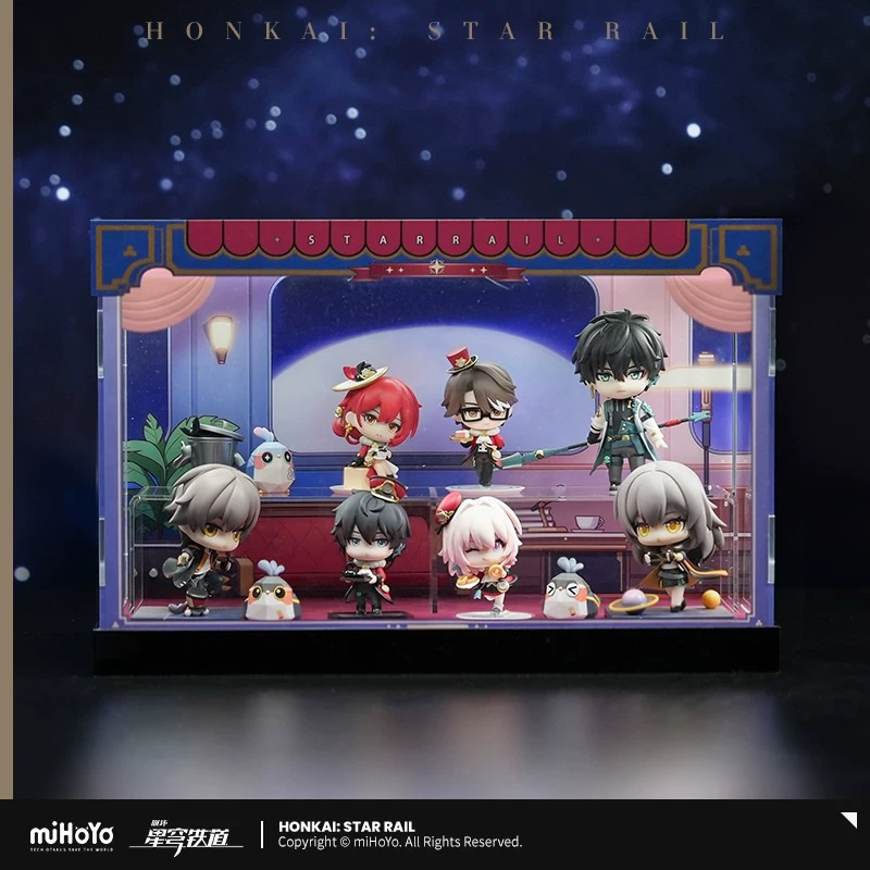 [ตู้อะคริลิค] Acrylic Display Box Honkai Star Rail Q figure Mihoyo ตู้ ฟิกเกอร์ ฮงไค รางดาว