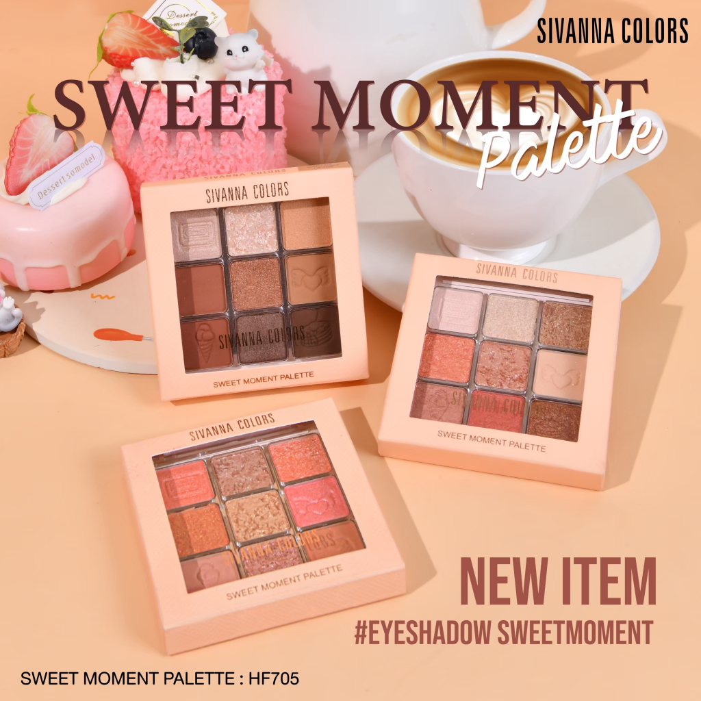 Svn Sweet Moment Palette eyeshadow : HF705 | ทาตา