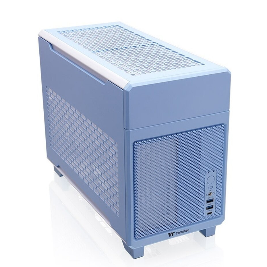 CASE THERMALTAKE TR100 HYDRANGEA BLUE MINI : CA-11A-00SFNN-00