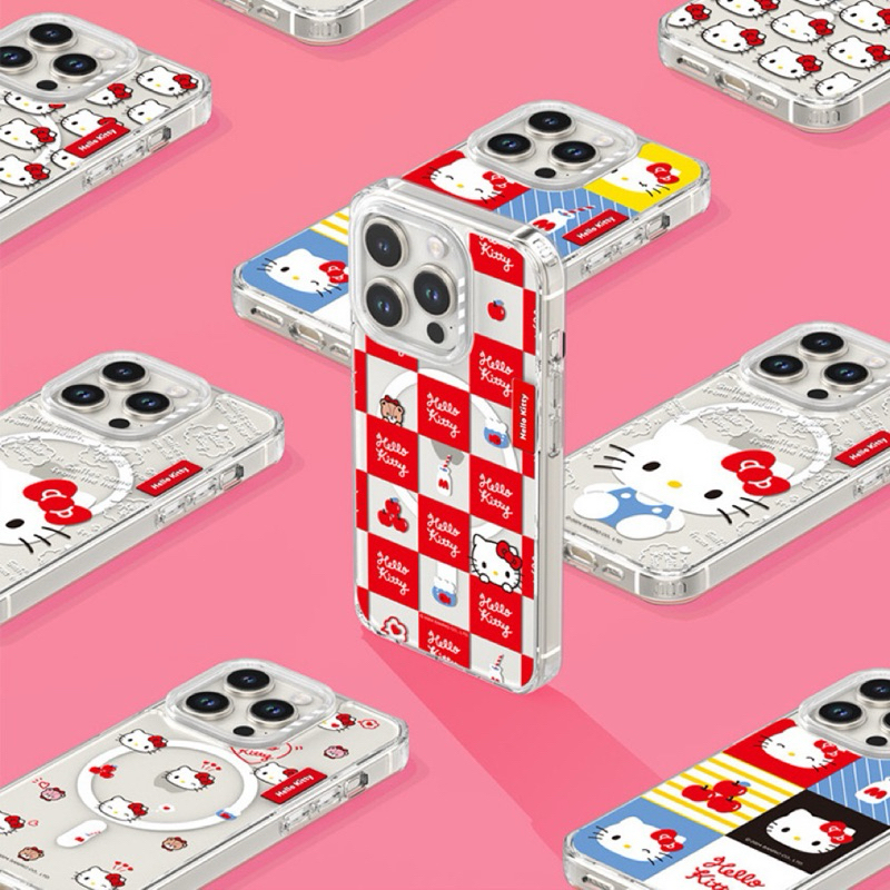 🌈 PreOrder ❤️ Sanrio Hello Kitty MS Case เคสคิตตี้ ลิขสิทธิ์แท้ (17 Pro Max/16 Pro Max/15 Pro Max/14 Pro Max/S25Ultra)