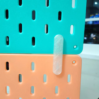 Mini Pegboard สไตล์ IKEA SKÅDIS Board (บอร์ดเจาะรู) ขนาด 20cm x 20cm [3D Print]