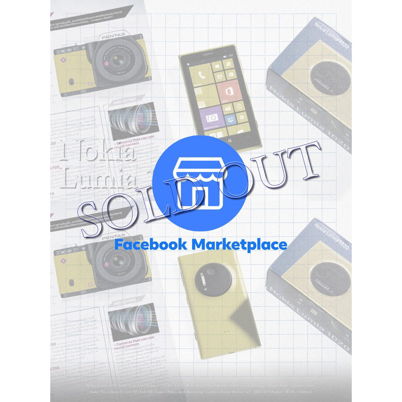 ❌ SOLD OUT! 🌝 Nokia Lumia 1020 💛 สีเหลือง (Yellow) Refurbished 📸 กล้องมือถือ Windows Phone ตัวตึง 😮‍