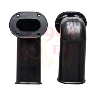 999DIY 1ชิ้น พอร์ท 3D ใช้กับตู้ขนาดเล็ก พอร์ตลมงานฉีดขึ้นรูป ท่อระบายระดับไฮเอนด์เพื่อเพิ่มเบสสําหรับลําโพง สำหรับนักDIY