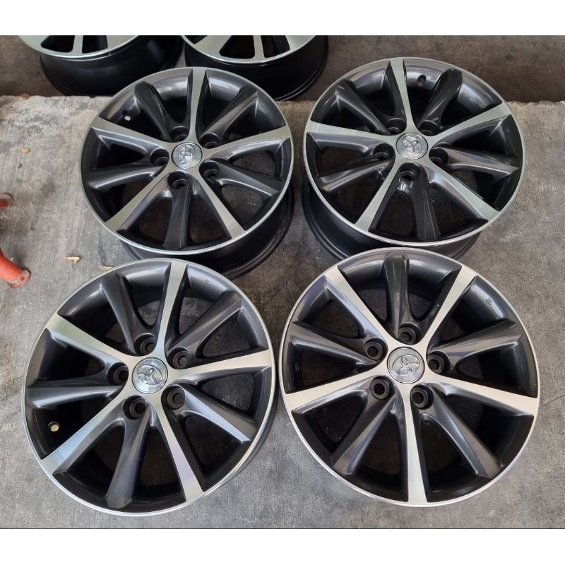 ล้อแม็ก toyota camry ขอบ 16" 5 รู 114 ใส่ toyota camry innova vigo revo nosh alphad ได้เลย
