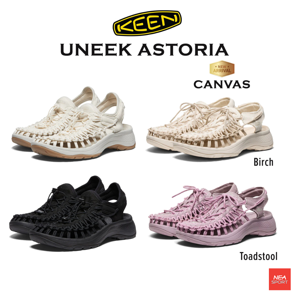 [ลด30% เก็บโค้ด 2509FASHDD] KEEN Women's UNEEK Astoria สูงขึ้น 4 ซม. รุ่นใหม่ มาแรง รองเท้า คีน ผู้หญิง แท้