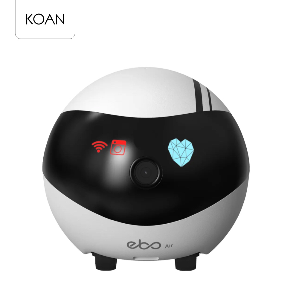 Enabot กล้องเคลื่อนที่ EBO AIR สำหรับการรักษาความปลอดภัยภายในบ้าน