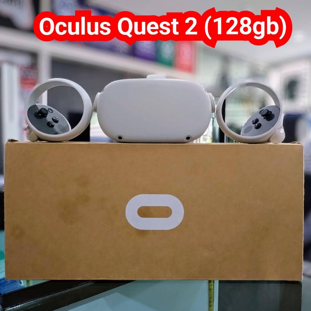 มือ2 สภาพดี Oculus Quest 2 128GB มือสอง Meta Quest 2 (แว่น VR ไร้สายจาก Facebook VR Headset)