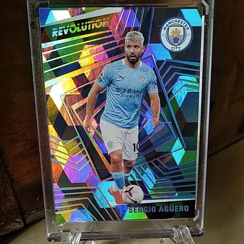 การ์ดฟุตบอล Panini Revolution 20-21 CUBIC SERGIO AGUERO /25