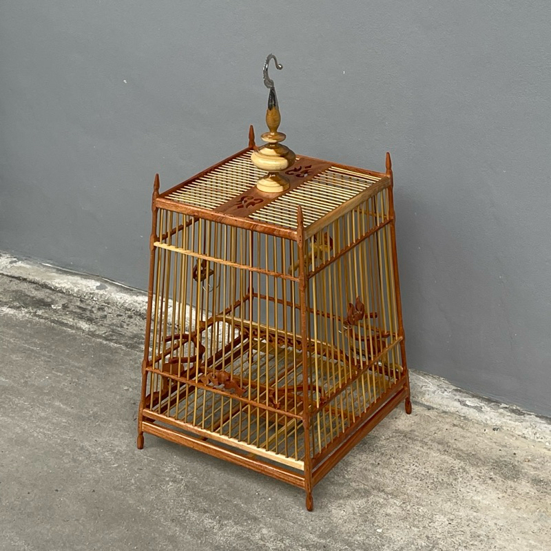 กรงสปอร์ต17ซี่ ไม้สะเดางานไล แถมหัวตะขอ (1ชิ้นต่อ1 คำสั่งซื้อ) - รูปที่ 3