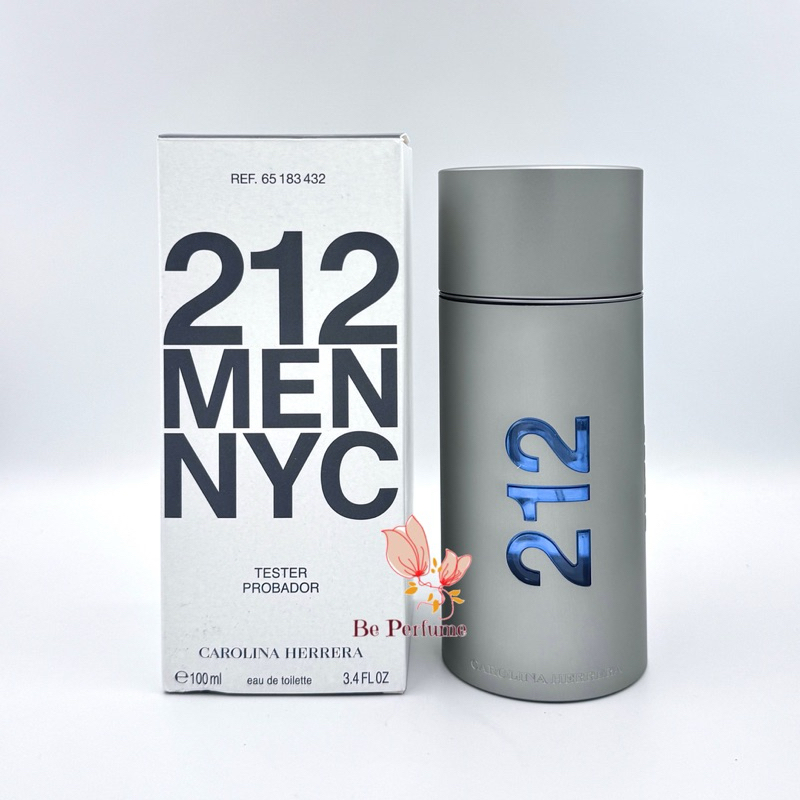 น้ำหอมแท้ Carolina Herrera 212 Men NYC EDT 100 ml. กล่องขาว