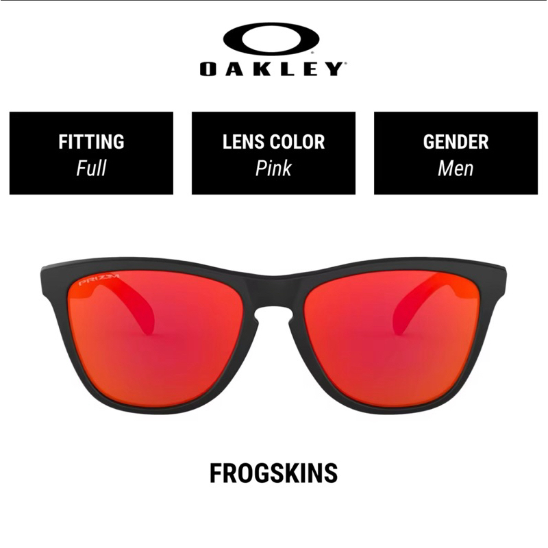 แว่นกันแดด Oakley รุ่น FROGSKINS มือสองเหมือนใหม่