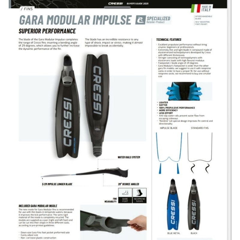 Cressi GARA MODULAR IMPULSE