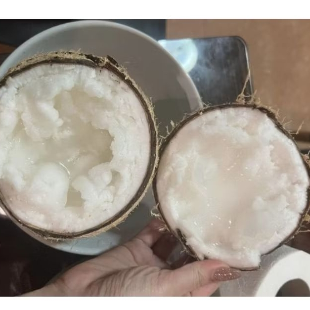 มะพร้าวกะทิ น้ำข้น เนื้อฟู *ค่าส่งถูก* ***ต้องอ่านรายละเอียดก่อนสั่ง***