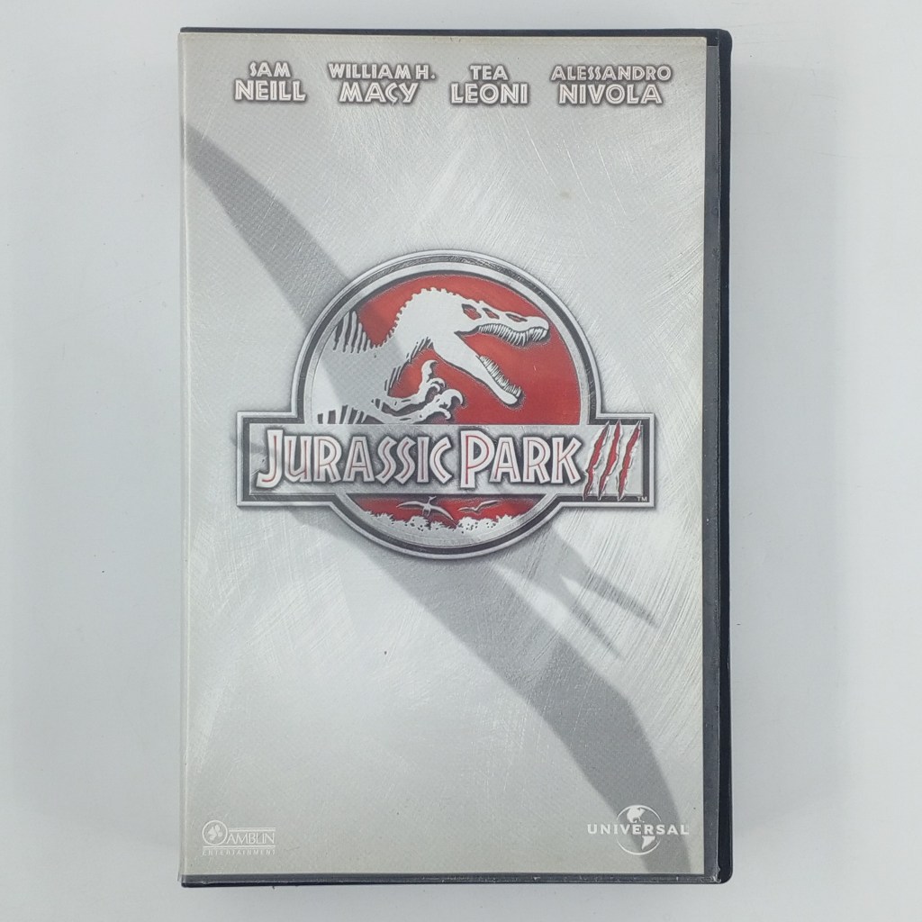 [00284] JURASSIC PARK III (GERMAN)(VHS)(USED) เทปหนัง ม้วนวีดีโอ มือสอง !!