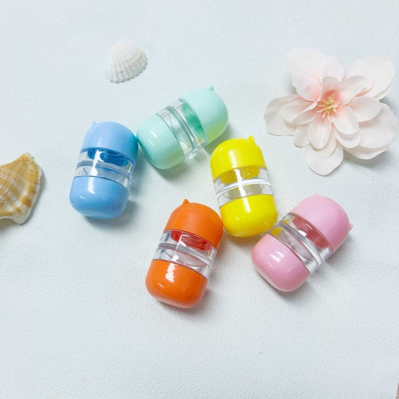 ตลับใส่คอนเเทคเลนส์เเบบเเคปซูลสินค้าพร้อมส่ง ตลับแคปซูน