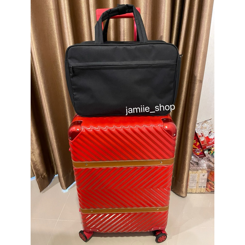 โค้ดลด150‼️พร้อมส่งกระเป๋าOn top ✅อยู่ทรง ✅ทรงสวย CARRY-ON TOP BAG กระเป๋าลูกเรือ