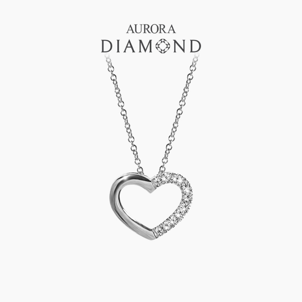Aurora Diamond จี้เพชรพร้อมสร้อยคอ Be My Valentine Collection DK9K90-0001