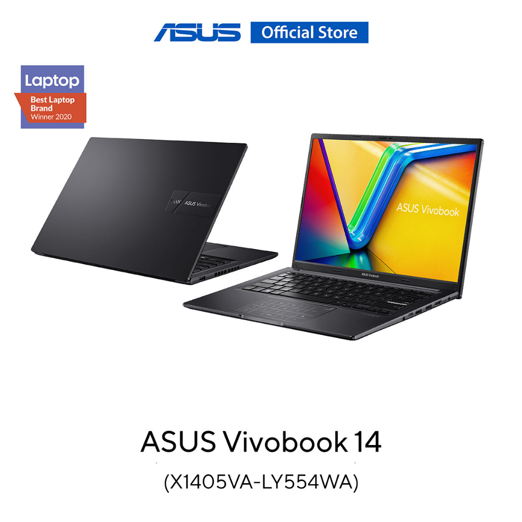 ASUS Vivobook 14 (X1405VA-LY554WA) 14" WUXGA, i5-13420H 2.1G, 16GB, 512GB SSD, W11 (Indie Black)