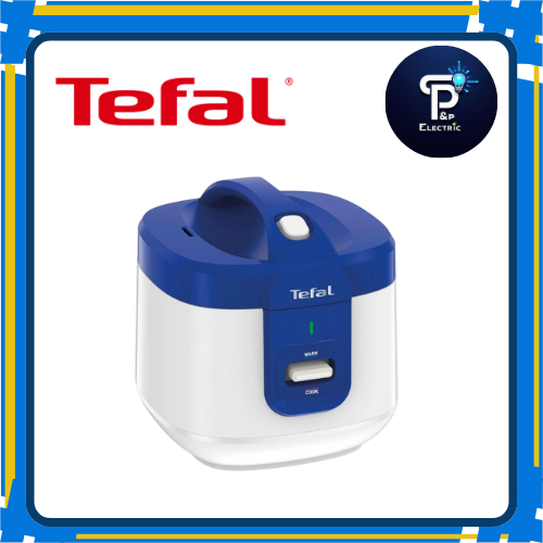 หม้อหุงข้าวTEFAL (1.5 ลิตร, สีขาว-น้ำเงิน) รุ่น RK361166