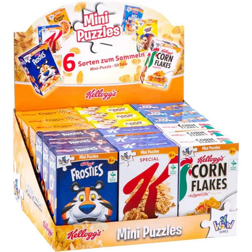 [YTG] Boardgame - Kelloggs Cereals 50Pc Mini Puzzles