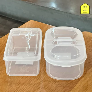 🌶️กล่องเก็บอาหาร 2 ช่อง (ถนอมผักผลไม้ ของแห้ง) KEYWAY รุ่น R-1562 , R-1563🌶️
