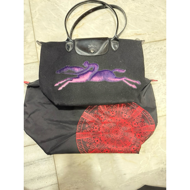 🇫🇷แท้💯พร้อมจัดส่ง!! Longchamp Lepliage s long รุ่น limited ของแท้ 100% มือสอง สภาพนางฟ้า ป้ายแทคด้าน