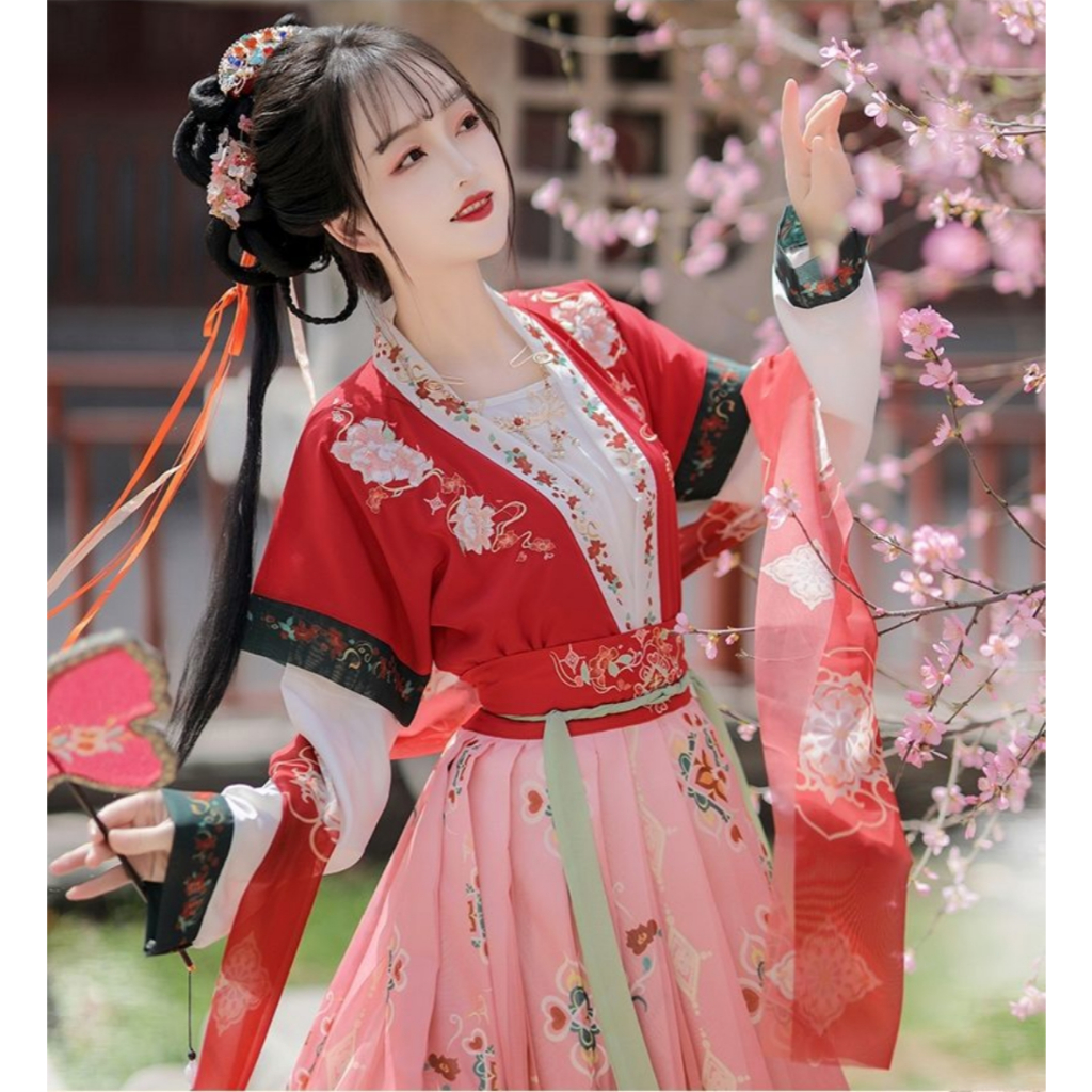 L&L HANFU ชุดลมจีนย้อนยุคสมัยโบราณ ชุดจีนผู้ใหญ๋ ชุดจีน - รูปที่ 4