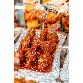 ซอสเคลือบไก่ สูตรฮอตแอนด์สไปซี่ ซอสไก่ทอดเกาหลี 1000 กรัม ตราเพียวฟู้ดส์ ไก่เกาหลี ไก่บอนชอน