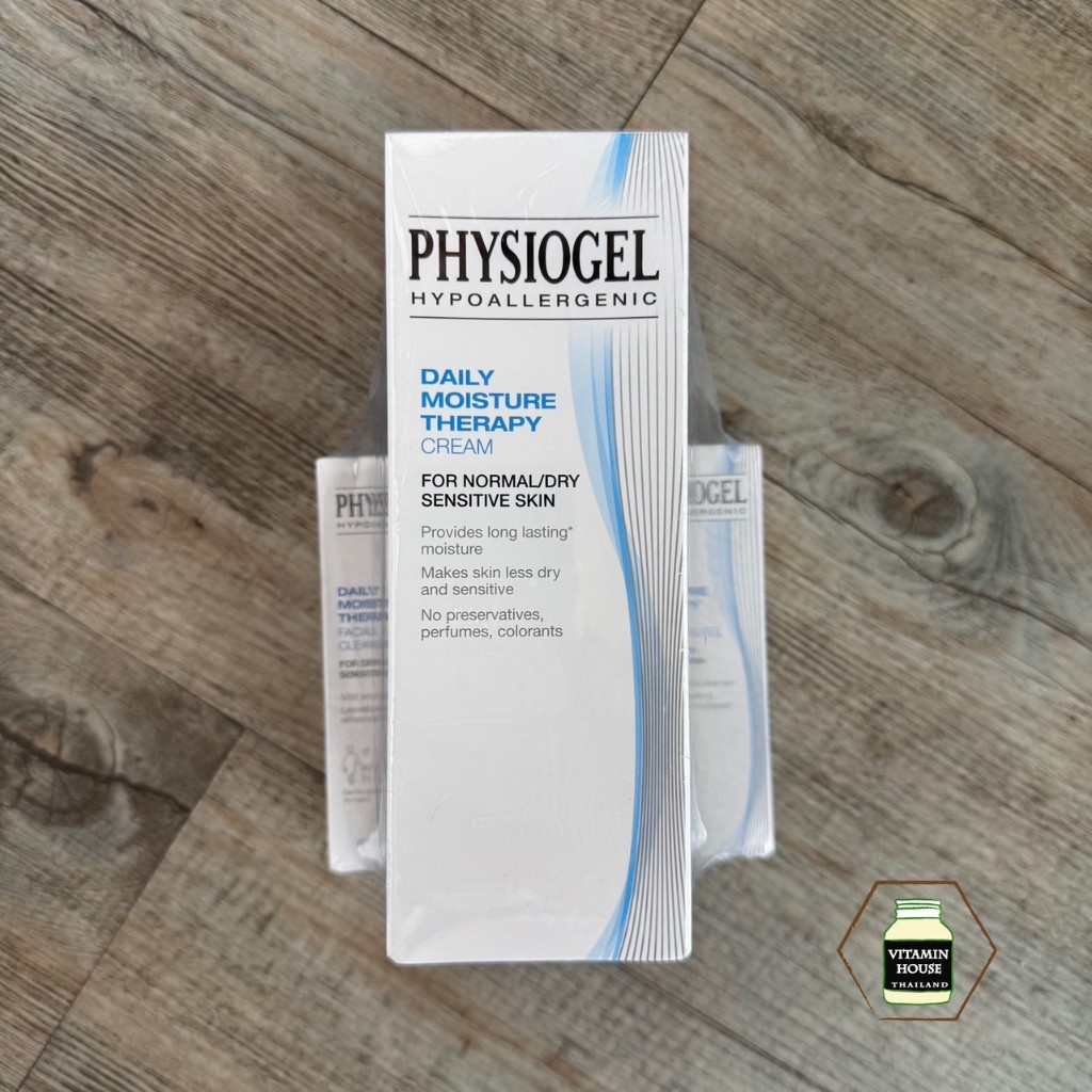 Physiogel Daily Moisture Therapy Cream 150 ml 💥 แถมฟรี‼ Facial Cleansing Gel (30 มล. x 3 หลอด) 💥
