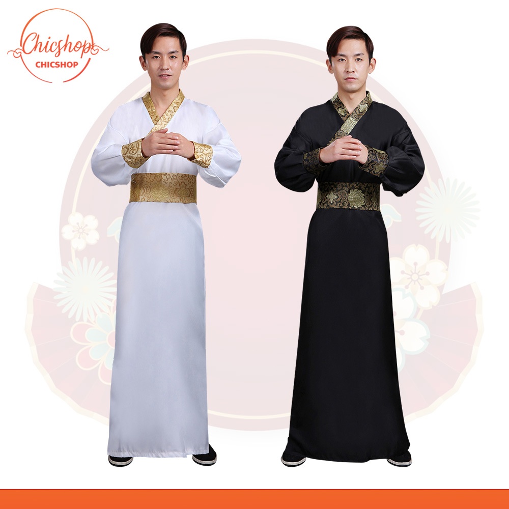 ชุดจอมยุทธ มีให้เลือก 2สี ใส่สบาย ระบายอากาศได้ดี เหมาะสำหรับผู้ชาย / หญิง