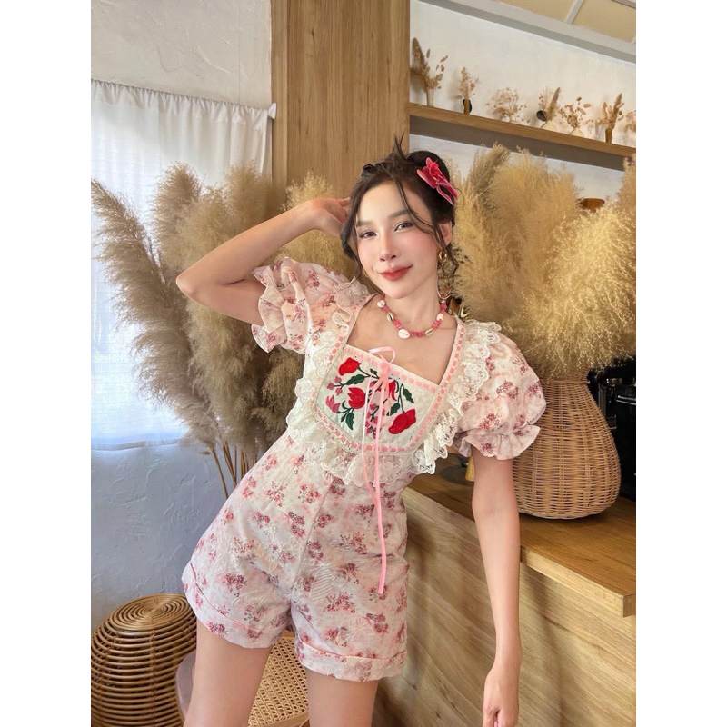 จั๊มสูท แบรนด์ #valleygirl (𝐌)