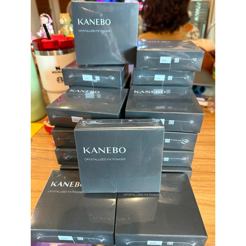 ตลับจริงKanebo crystallized fix powder Translucent ใช้ได้ทุกสีผิว