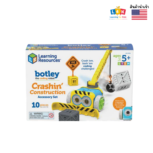 [อายุ 5+] Botley : Crashin Construction Challenge [Learning Resources]