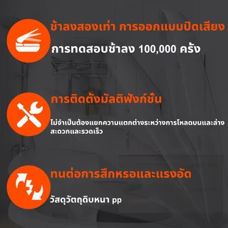 ฝารองนั่งชักโครกปิดเบา รุ่นหนาพิเศษ รองรับ 500KG ใช้ได้กับทรง U/V/O ติดตั้งง่าย ทำความสะอาดง่าย
