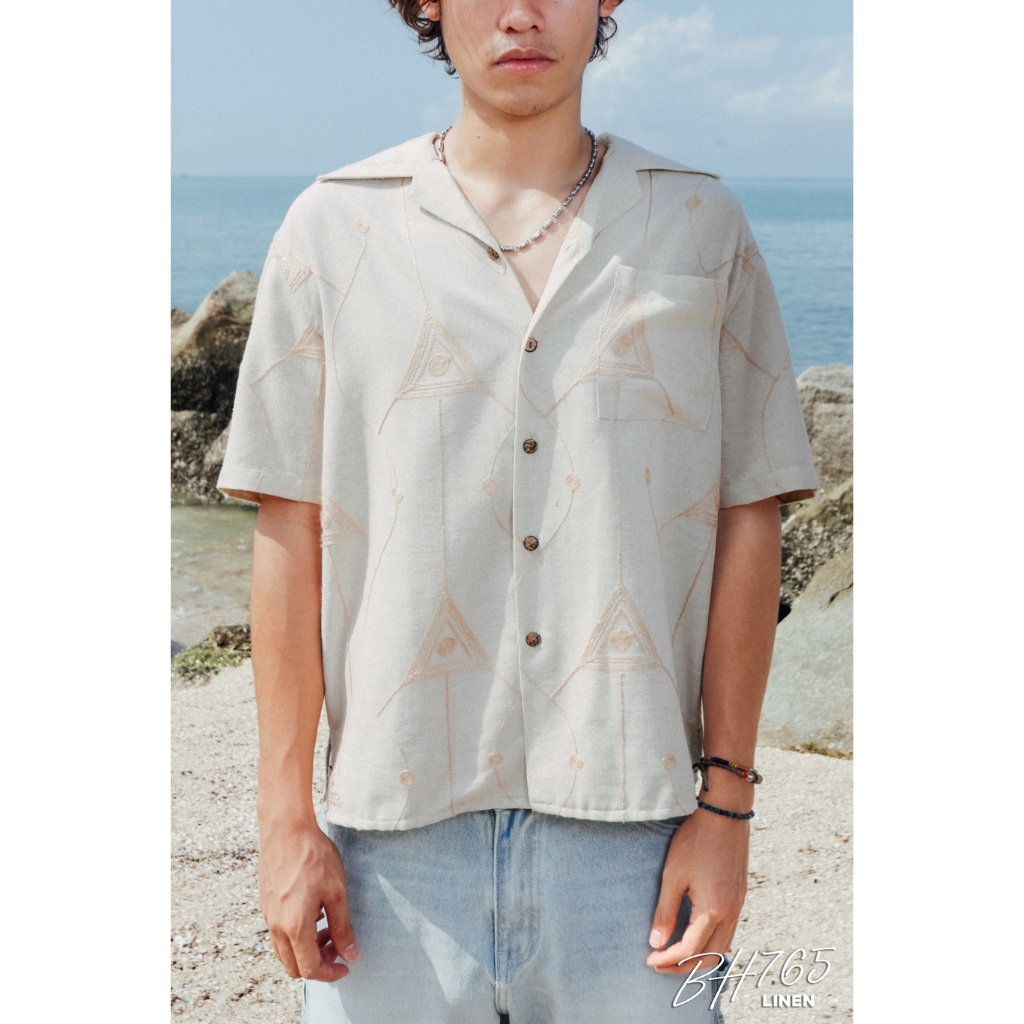 Simple&Raw - เสื้อเชิ้ต BH765 BlueHawaii Shirts
