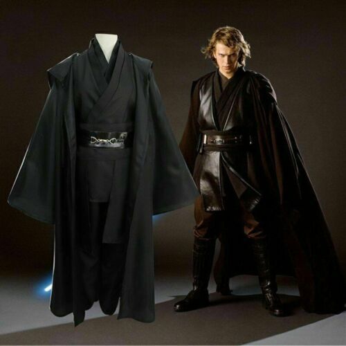 ชุดคอสเพลย์ Star and war jedi anakin skywalker replica rob/ Obi-Wan Kenobi ผู้ใหญ่ 160-200 ซม. สําหรับผู้หญิง ผู้ชาย