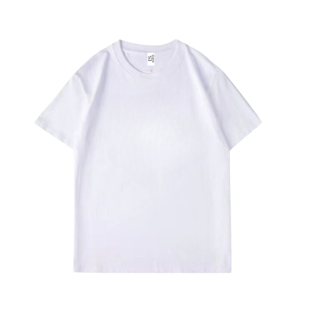 เสื้อยืดคอกลม สีพื้น แขนสั้น เสื้อยืดผู้ชาย เสื้อเปล่า ES2800