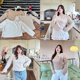 ✅ลดแรงโปรเปิดร้าน พร้อมส่งครบสี✅เสื้อเปิดไหล่ข้างแขนยาวผูกลู…