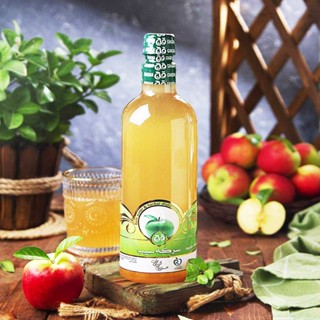 น้ำส้มสายชูหมัก แอปเปิ้ลไซเดอร์ 1 ลิตร ไม่ผ่านการกรอง (มีตะก…