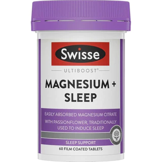 Swisse Ultiboost Magnesium + Sleep 60 Tablets