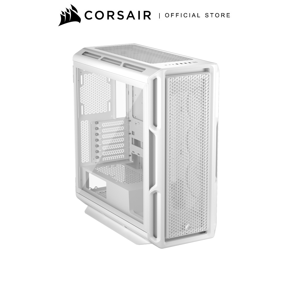 CASE CORSAIR 5000T AIRFLOW WHITE FINISH PANEL NO FANS MID-TOWER : CC-9011301-WW