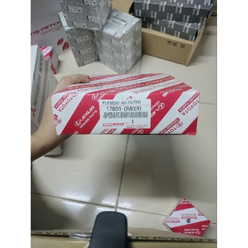 กรองอากาศ TOYOTA VIOS รหัส 17801 - 0M020