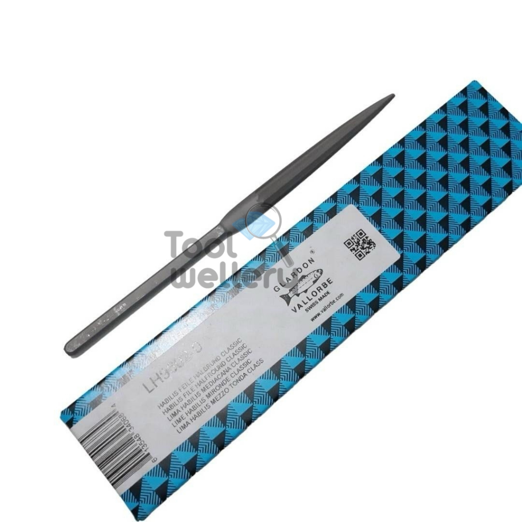 ตะไบท้องปลิงตราปลา ยี่ห้อ Glardon Vallorbe ตะไบช่างทองคุณภาพสูง ความยาว 8 นิ้ว - รูปที่ 2