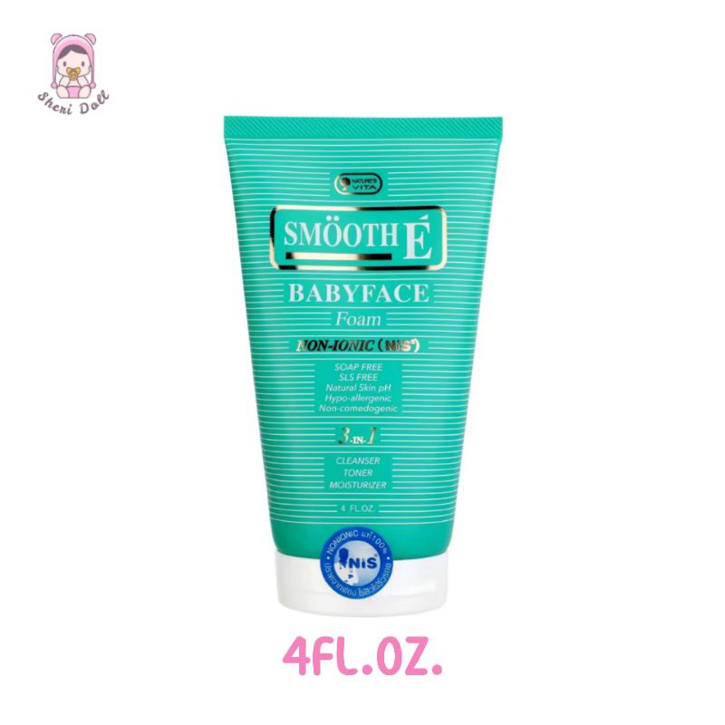 Smoothe babyface foam 120g.(4oz.)