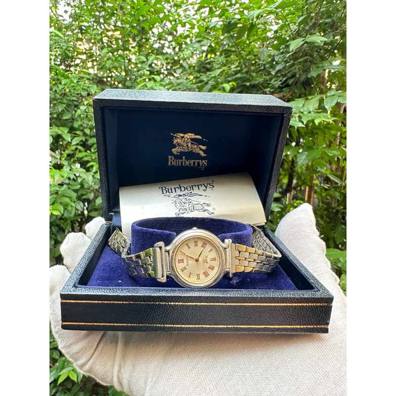 นาฬิกา Burberry แท้มือสอง พร้อมอุปกร์ พร้อมใช้ USED