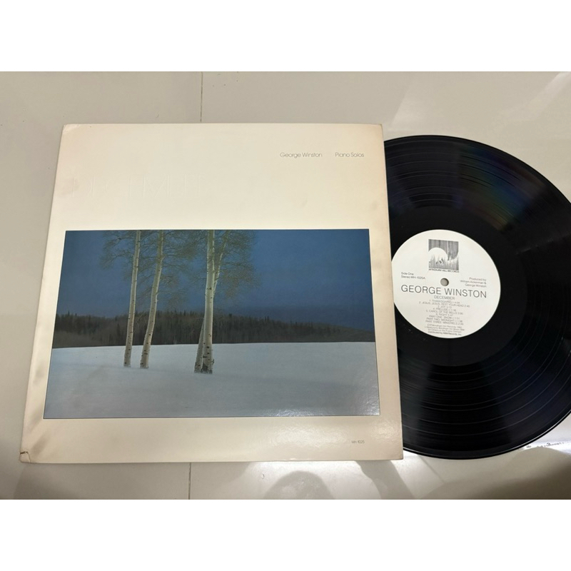 แผ่นเสียง : GEORGE WINSTON - DECEMBER.