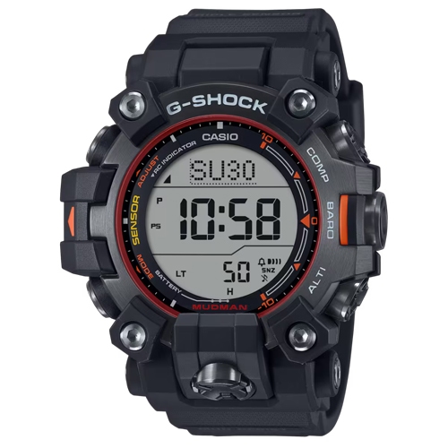 G-Shock นาฬิกาข้อมือผู้ชาย สายเรซิ่น สีดำ รุ่น GW-9500MEC,GW-9500MEC-1D