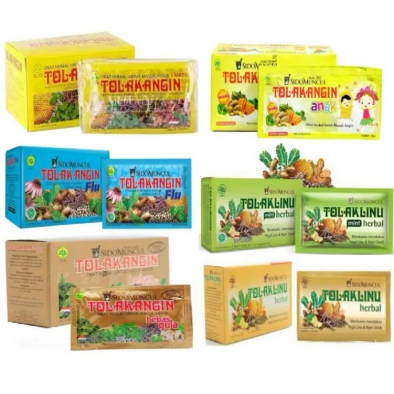 Indonesia Tolak Angin Varian Warna