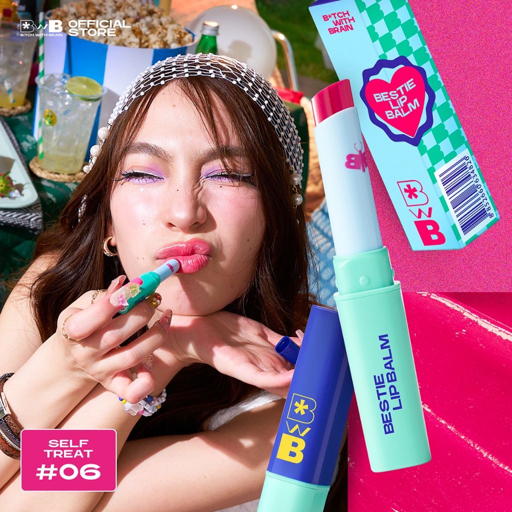 (ลิปออยล์เนื้อบาล์ม) BWB Bestie Lip Balm รูปที่ 4