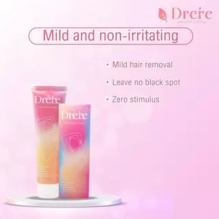 [ 100 g.] Drere ครีมกำจัดขน ชนิดละเอียดอ่อนและนุ่มนวล สารสกัดจากพืช